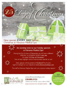 25 days of christmas