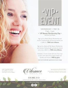 vip spa event