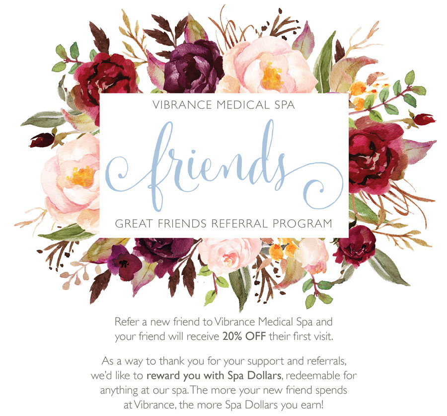 VIP spa referral program