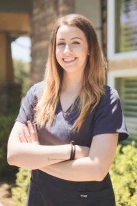 photo of kelsey medical spa receptionist in auburn