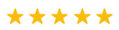 five gold stars