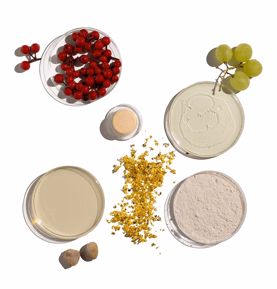 24K gold and peptide ingredients used in the ExoFirm OxyPod for preventing aging